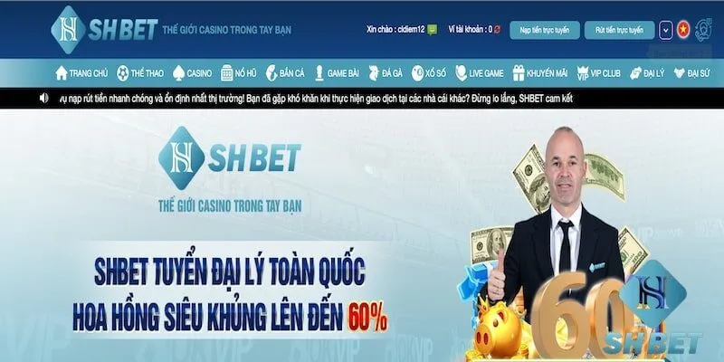 Một số điều kiện rút tiền SHBET