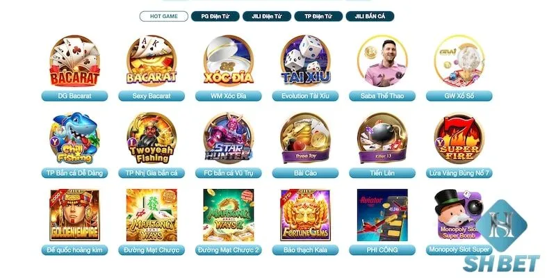 Live game - Hạng mục mới tại nhà cái